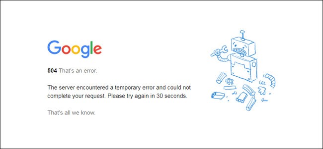 خطای 504