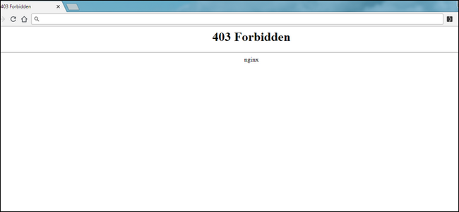 خطای ممنوع 403