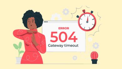 خطای 504