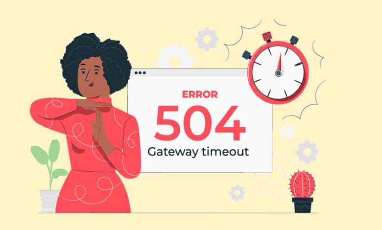 خطای 504