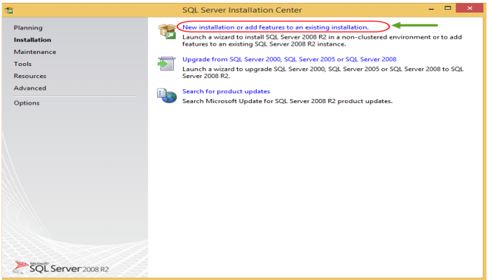 نصب SQL Server 2008