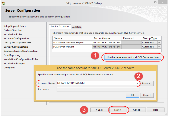 نصب SQL Server 2008