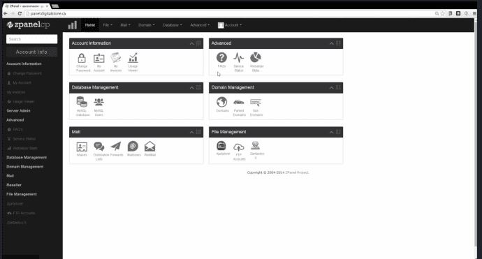 معرفی انواع کنترل پنل ویندوزی zpanel