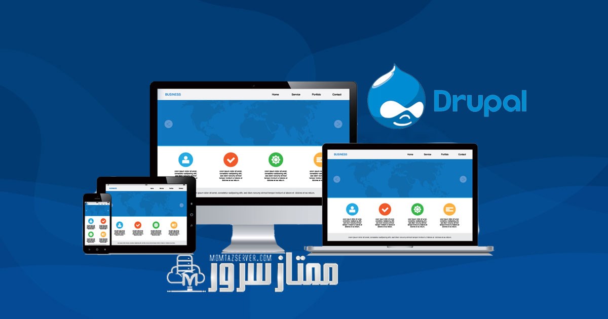 نحوه نصب دروپال