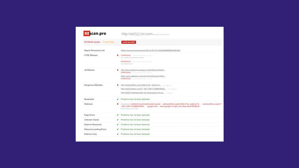 ابزار اسکن سایت ReScan