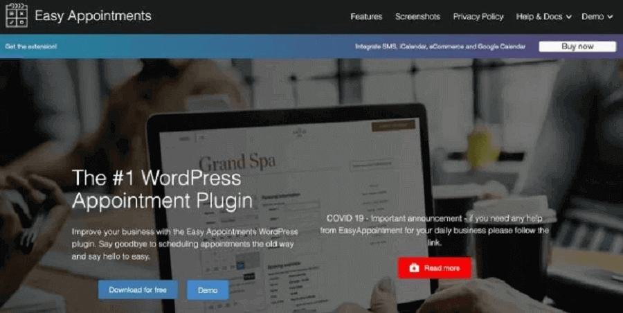 بهترین افزونه برنامه ریزی وردپرس Easy Appointments