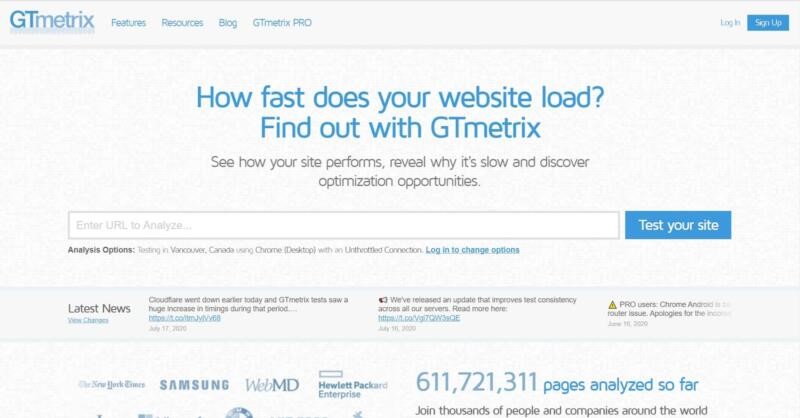 Gtmetrix