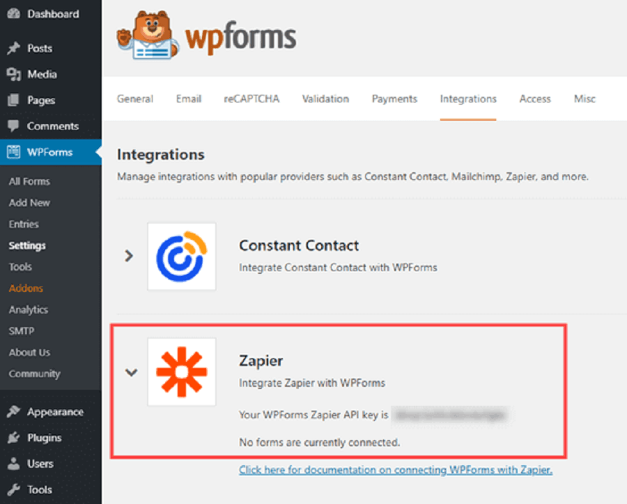 افزونه zapier