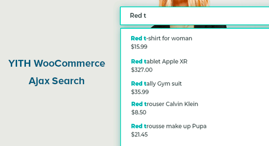 YITH WooCommerce Ajax Search پلاگین جستجوی وردپرس