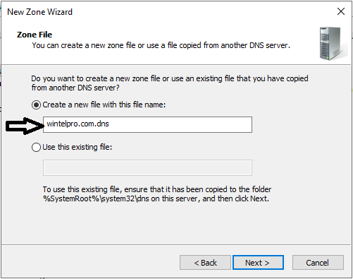 نصب DNS Server