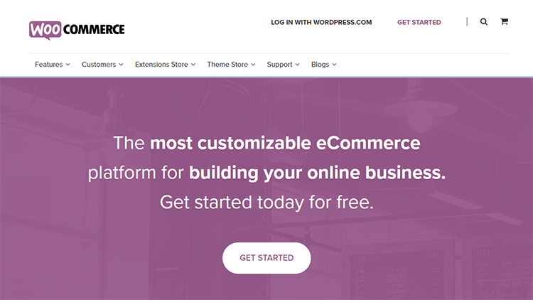 نمایی از WooCommerce 