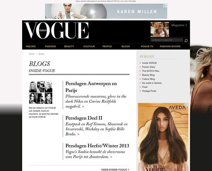سایت Vogue