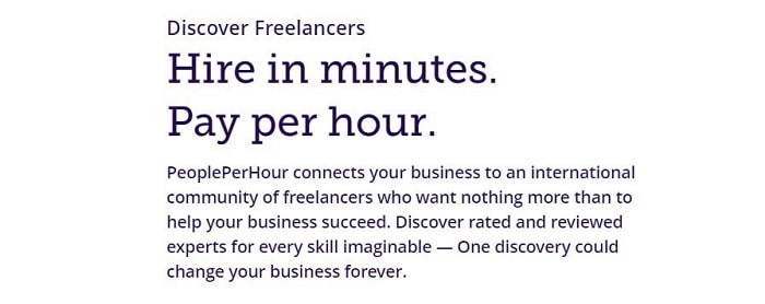 سایت فریلنسری people per hour