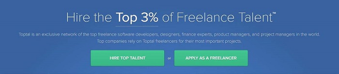 سایت فریلنسری toptal