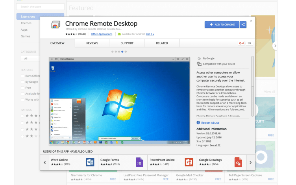 Chrome Remote Desktop جایگزین انی دسک