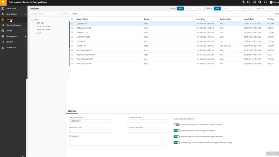 solarwinds DRE جایگزین انی دسک