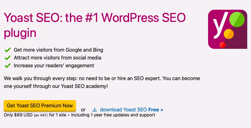 افزونه مدیریت ترافیک سایت Yoast Seo