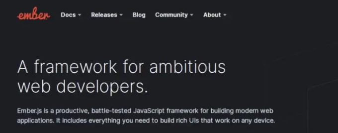 پلتفرم Ember