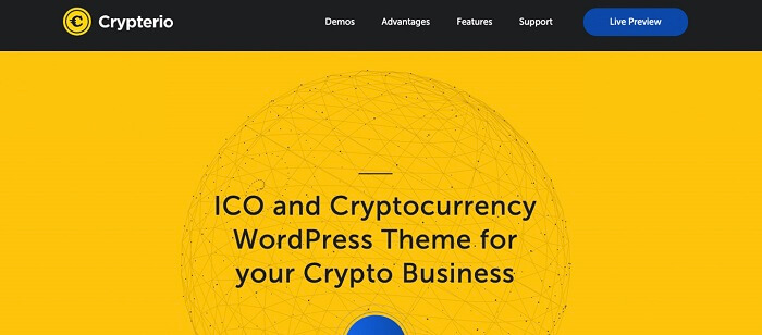 Cryptonio یکی از بهترین قالب های وردپرس 2021