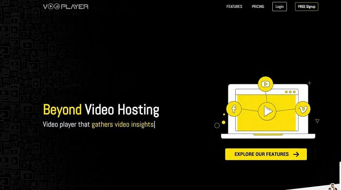 vooPlayer از برترین پلتفرم های میزبانی ویدئو