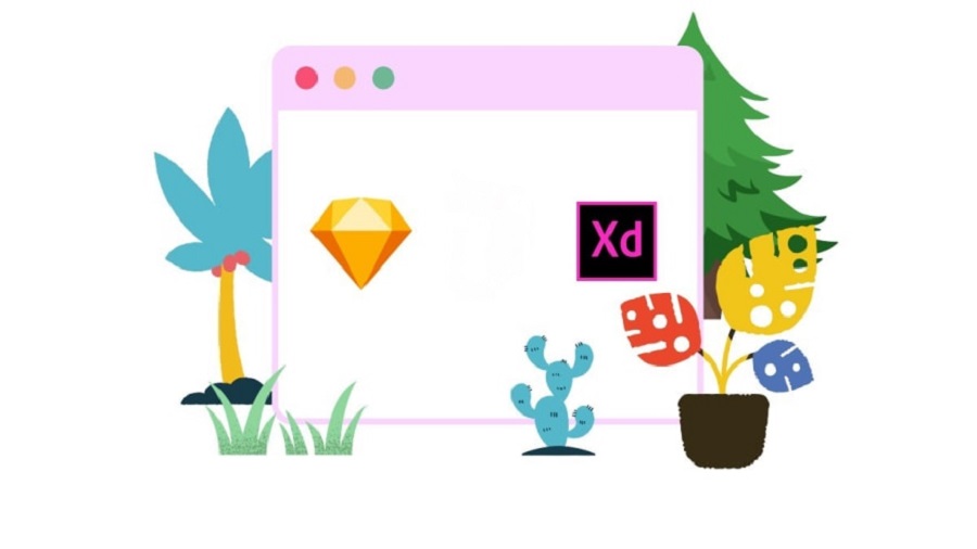 مقایسه نرم افزار Adobe XD و Sketch