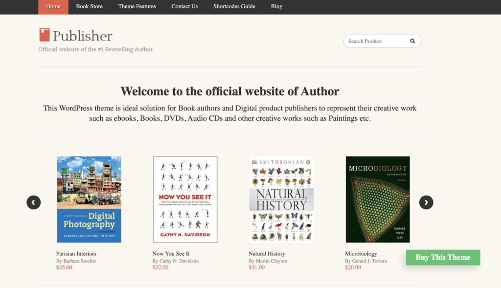 قالب وردپرس Publisher