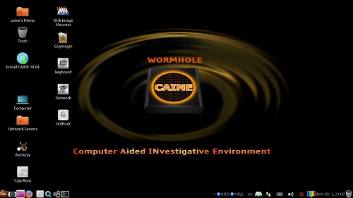 بهترین سیستم عامل برای هک: CAINE