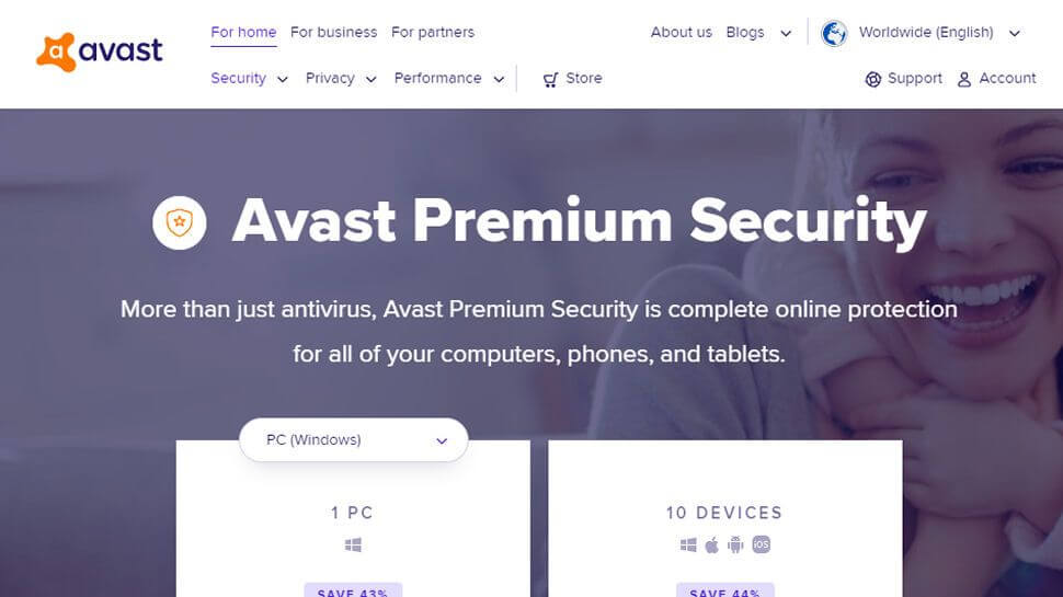 بهترین نرم افزار فایروال Avast Premium Security