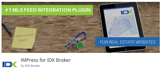 IMPress for IDX Broker - افزونه وردپرس املاک