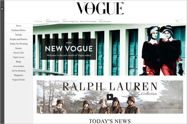 Vogue، قالب وردپرس برای سایت طراحی گرافیک.