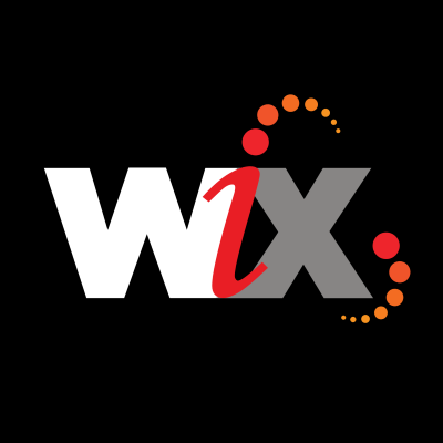 Wix برای طراحی لوگوی سایت وردپرس.