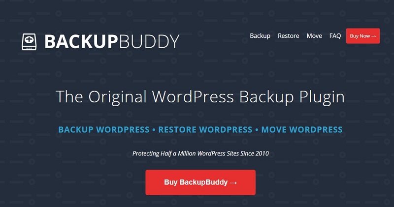 افزونه Dropbox BackupBuddy برای وردپرس