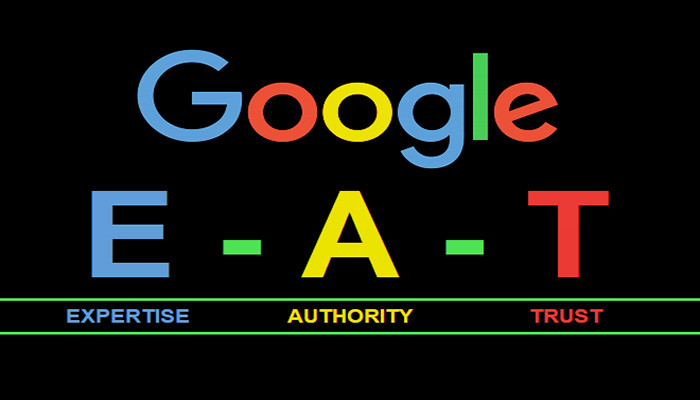 Google E-A-T = Expertise, Authoritativeness, Trustworthiness.