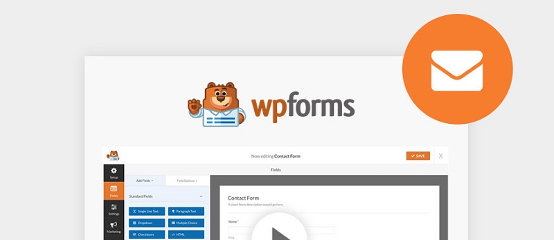 افزونه ثبت نام کاربر WPForms در وردپرس