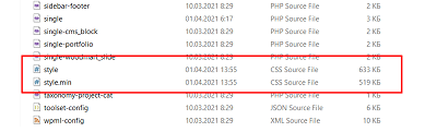 فایل style.css جدید قالب وودمارت 6.0