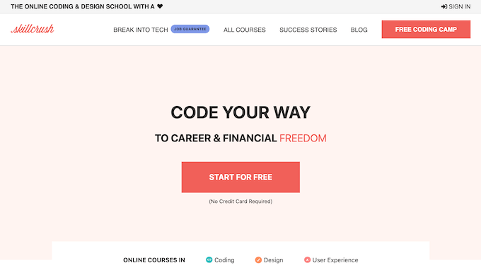 بهترین سایت عضویت 2021 - SkillCrush