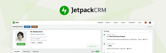 بهترین افزونه crm وردپرس Jetpack 