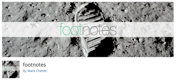 footnotes - افزونه تایپوگرافی وردپرس