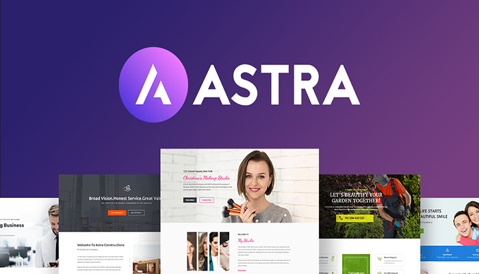 Astra، قالب وردپرس برای وب سایت رستوران