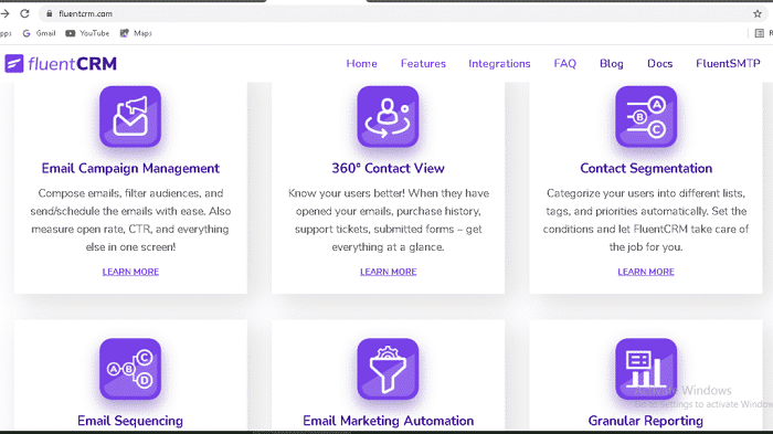 ویژگی های اصلی افزونه Fluent CRM