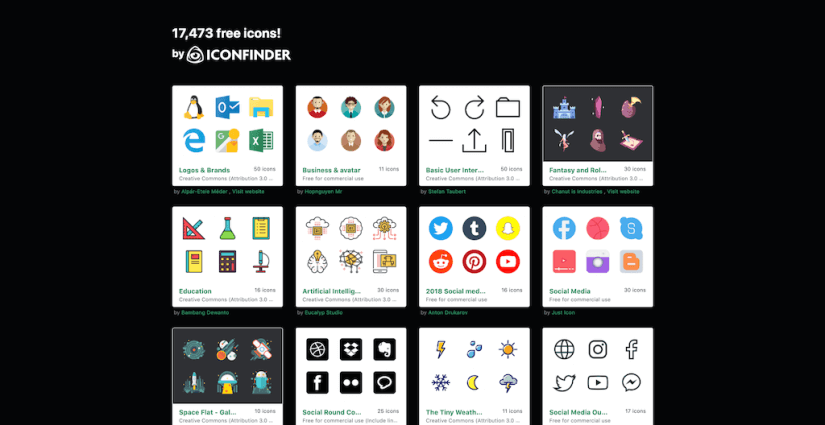 سایت دانلود آیکون رایگان: Iconfinder