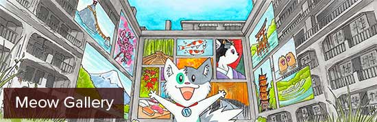 افزونه نمونه کار Meow Gallery وردپرس