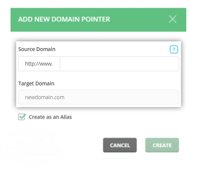 اطلاعات مورد نیاز برای اتصال دامنه ها به یکدیگر