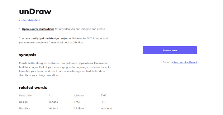 unDraw از بهترین سایت ها برای دانلود وکتور