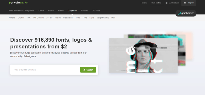 GraphicRiver از بهترین سایت ها برای دانلود وکتور