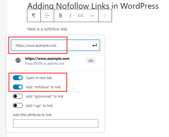 لینک های خارجی NoFollow