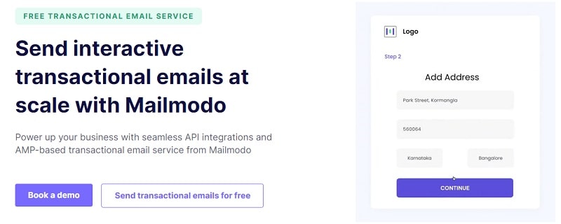API ارسال ایمیل Mailmodo